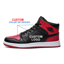 2022 kostenloses Design Custom Logo Designer Marke Günstiger Preis PU -Hersteller Frauen Männer Private Label Casual Sport Schuhe Sneaker